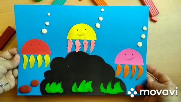 Медуза поделка для детей