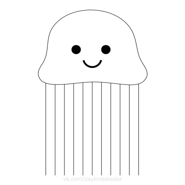 Раскраска аппликация для детей