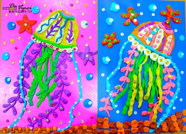 Медуза поделка для детей