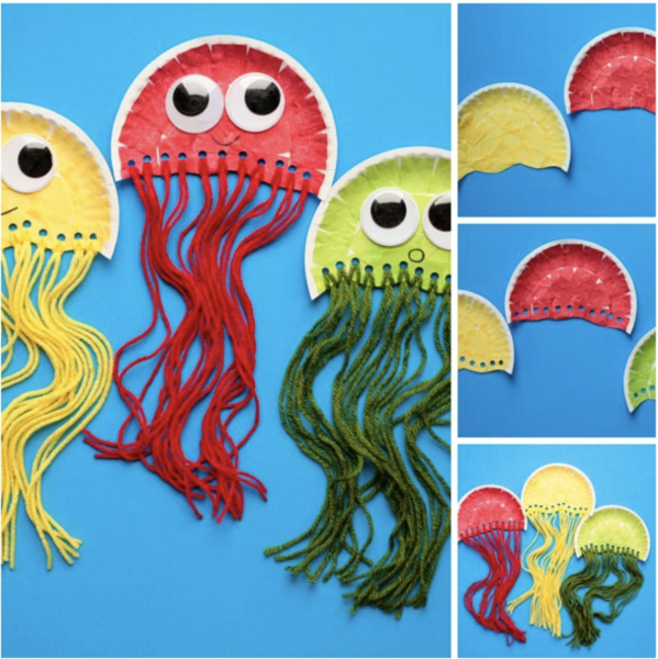 Аппликация осьминог