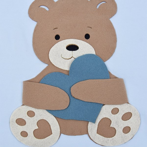Аппликация медведь