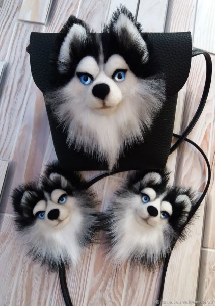 Звероварежки Снегири