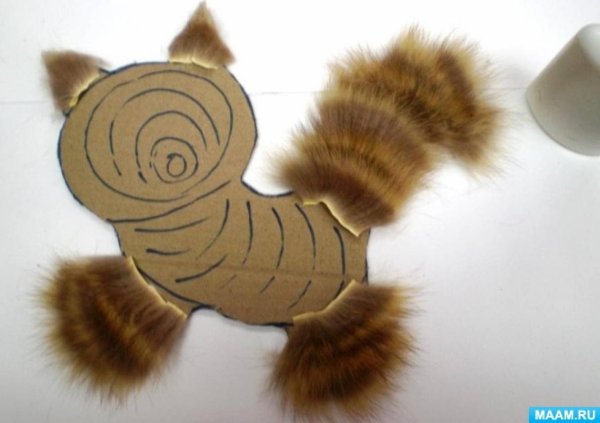 Аппликации из меха своими руками