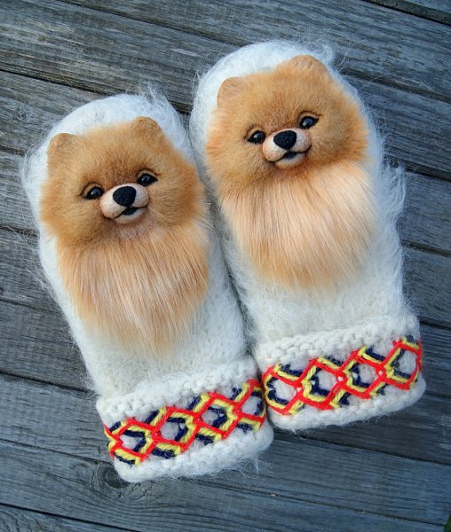 Варежки зверюшки