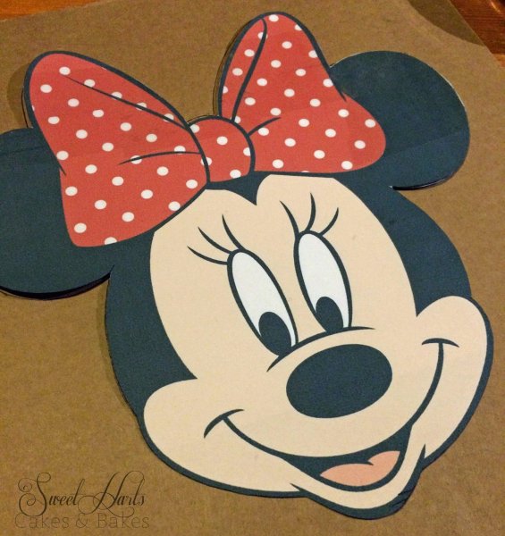 Аппликация Минни Маус