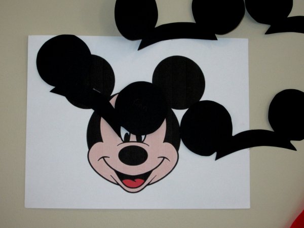 Декор для вечеринки в стиле Микки