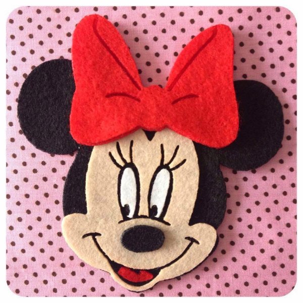 Аппликация Минни Маус