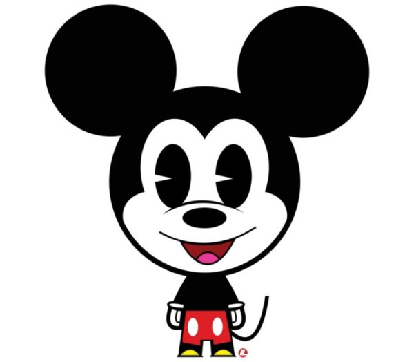 Портрет Микки Мауса