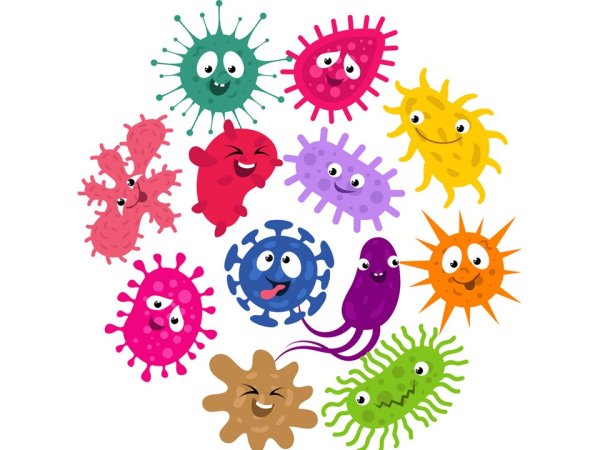 Микробы для детей