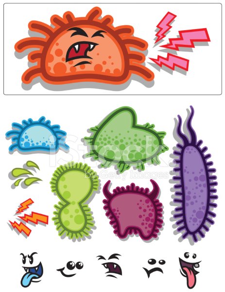 Микробы для детей
