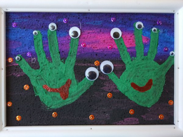 Поделки на тему инопланетяне