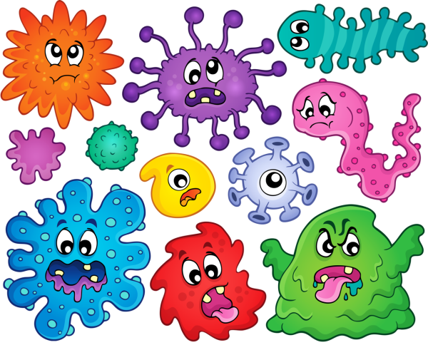 Микробы для дошкольников