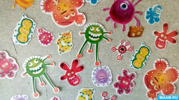 Микробы старшая группа