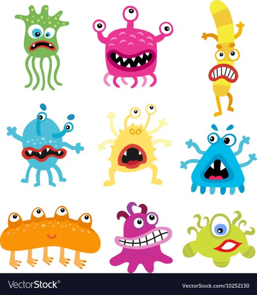 Микробы аппликация для детей