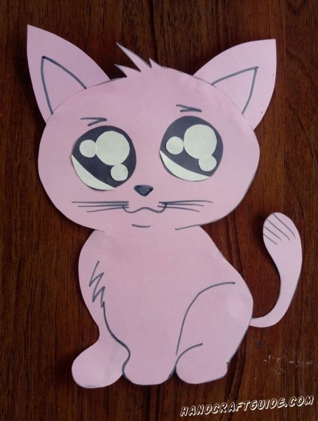 Ко тик под делка из бумаги