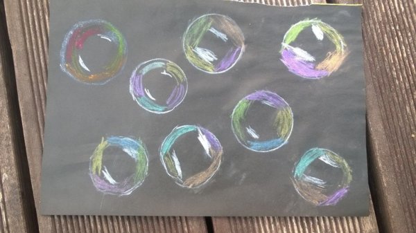 Рисование мыльные пузыри 2 младшая группа