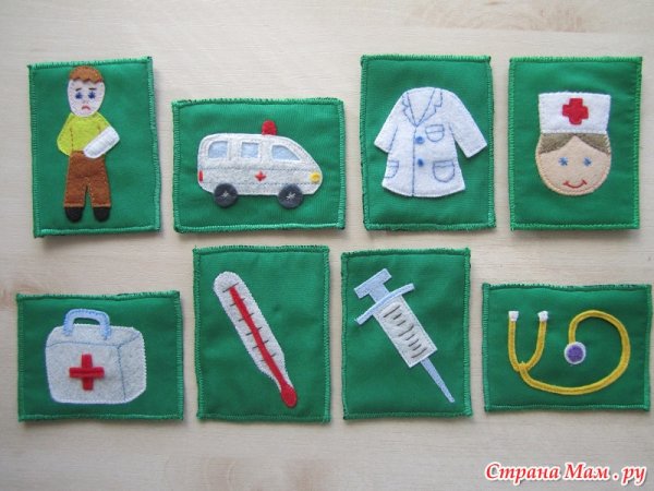 Аппликация в средней группе на тему профессии