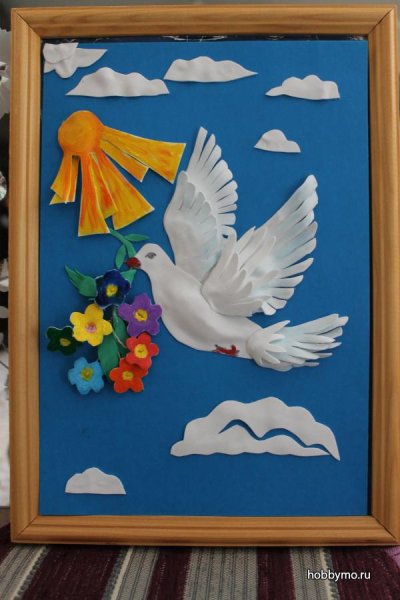 Аппликация ко Дню птиц