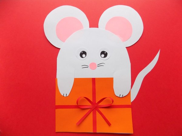 Аппликация мышка