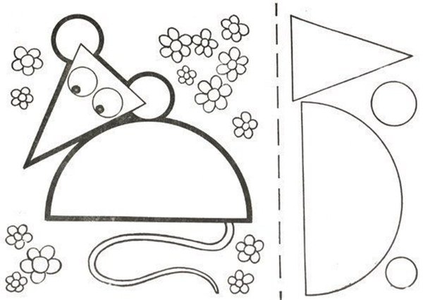 Готовые аппликации для детей