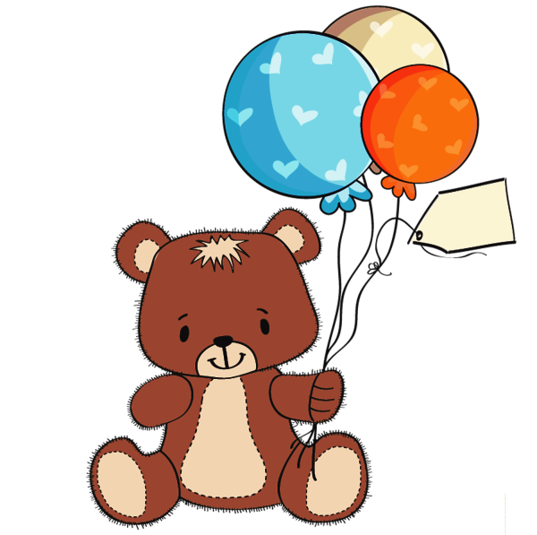 Медвежонок с подарком