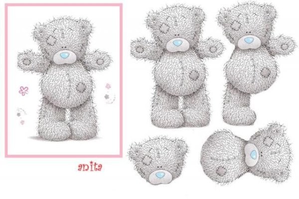 Детали мишки Тедди