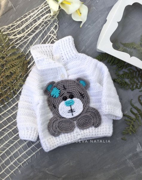 Джемпер с мишкой Тедди