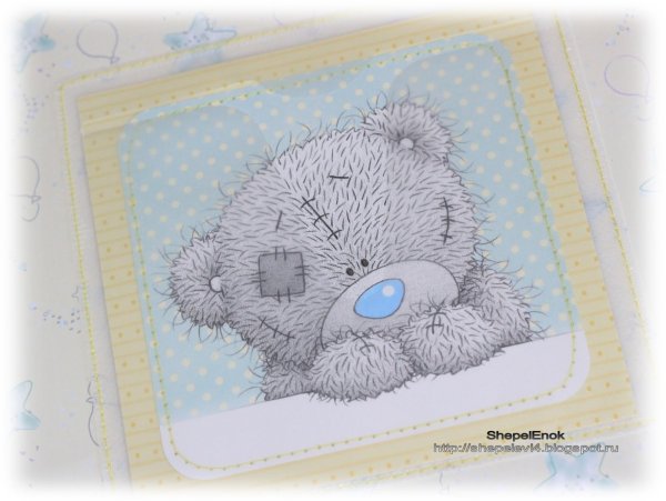 Альбом для рисования мишка Тедди