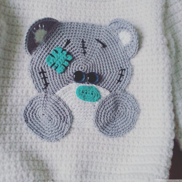 Аппликации на вязаные детские вещи