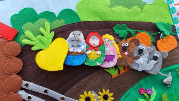 Развивалки из фетра