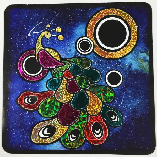 Многоцветные аппликации детские