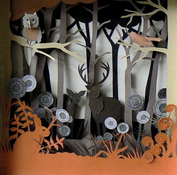 Бумажные картины Хелен Масселвайт