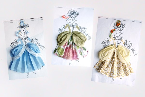 Объемная аппликация на одежде