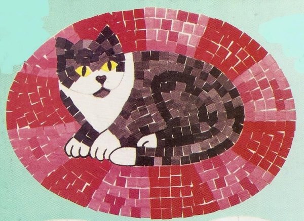 Аппликация мозаика