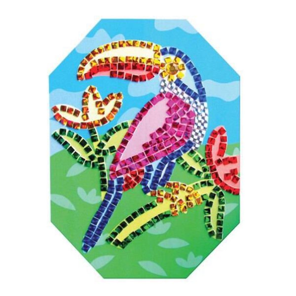 Аппликация из мозаики