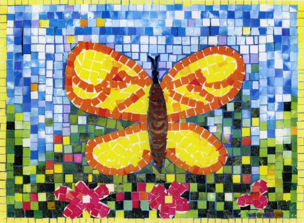 Аппликация мозаика