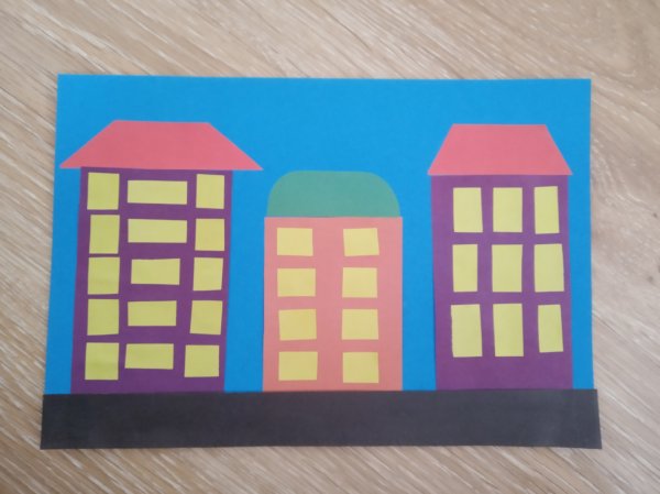 Аппликация в средней группе