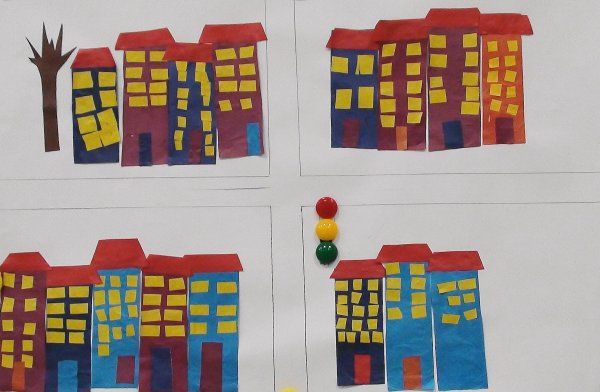 Аппликация в старшей группе