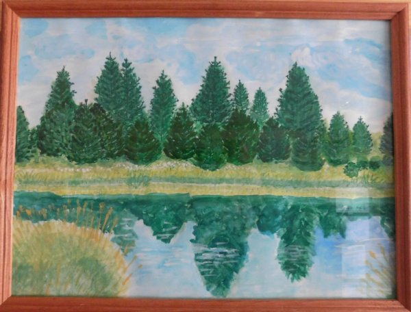 Красота родной природы рисунки