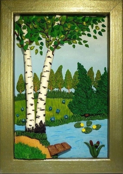 Весеннее панно