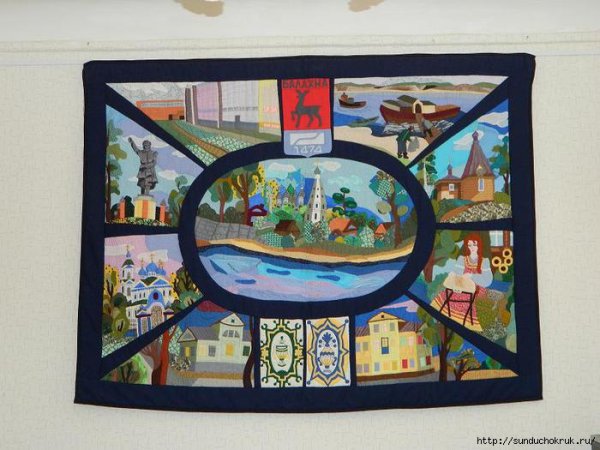 Поделка мой город