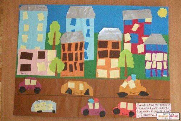 Аппликация в старшей группе