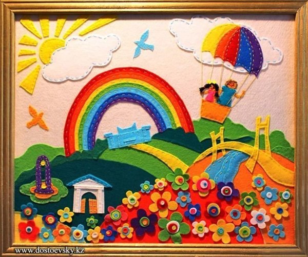 Коллективное панно для детей