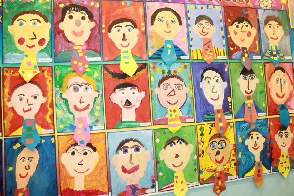 Аппликация мой папа