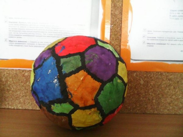 Поделки веселый мячик