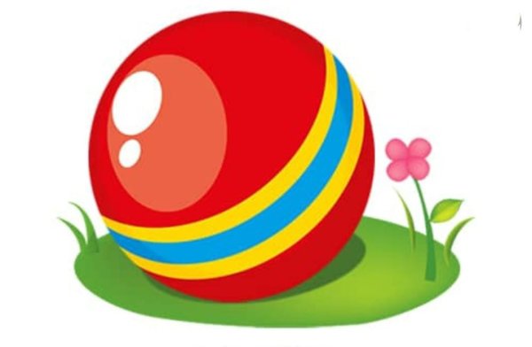 Мячик детский рисунок