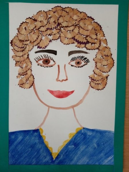 Поделка я и моя мама