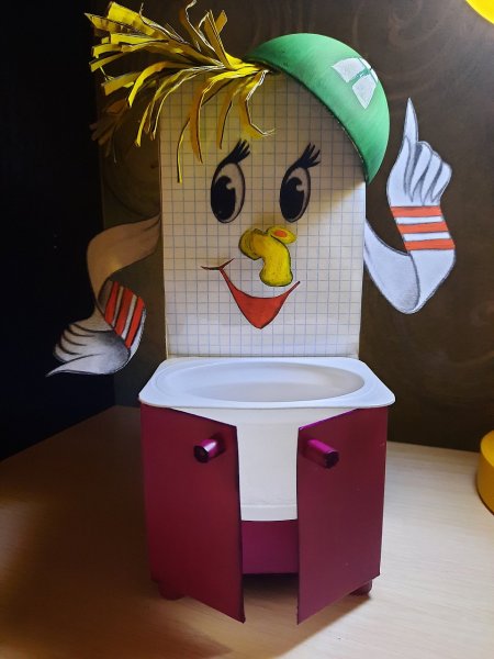 Поделка Мойдодыр своими руками