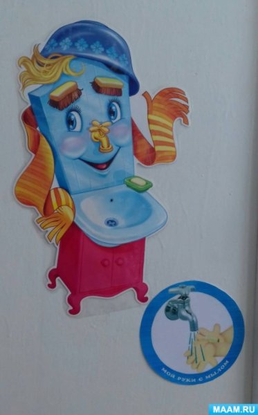 Мойдодыр Чуковский аппликация