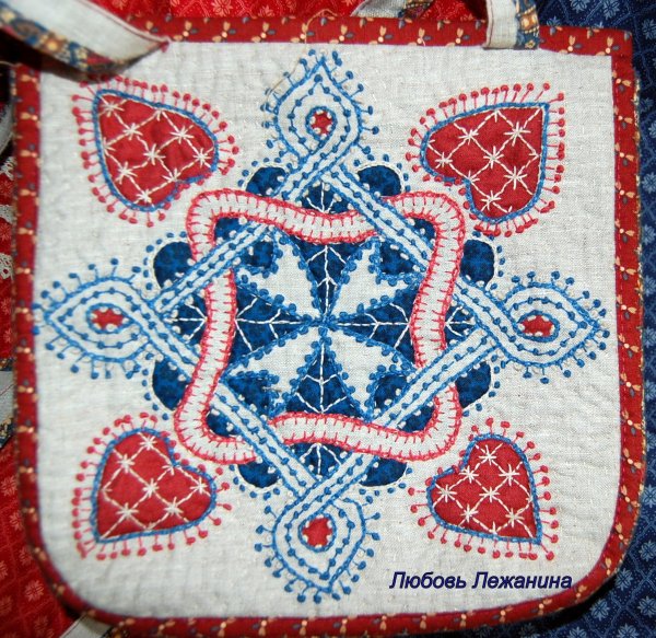 Японские Молы вышивка